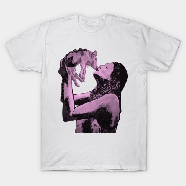Piggy love T-Shirt by CreativeWorld96